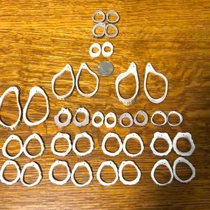 Lot of Antler Earrings